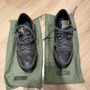Authentic Valentino Camouflage Men’s Sneakers